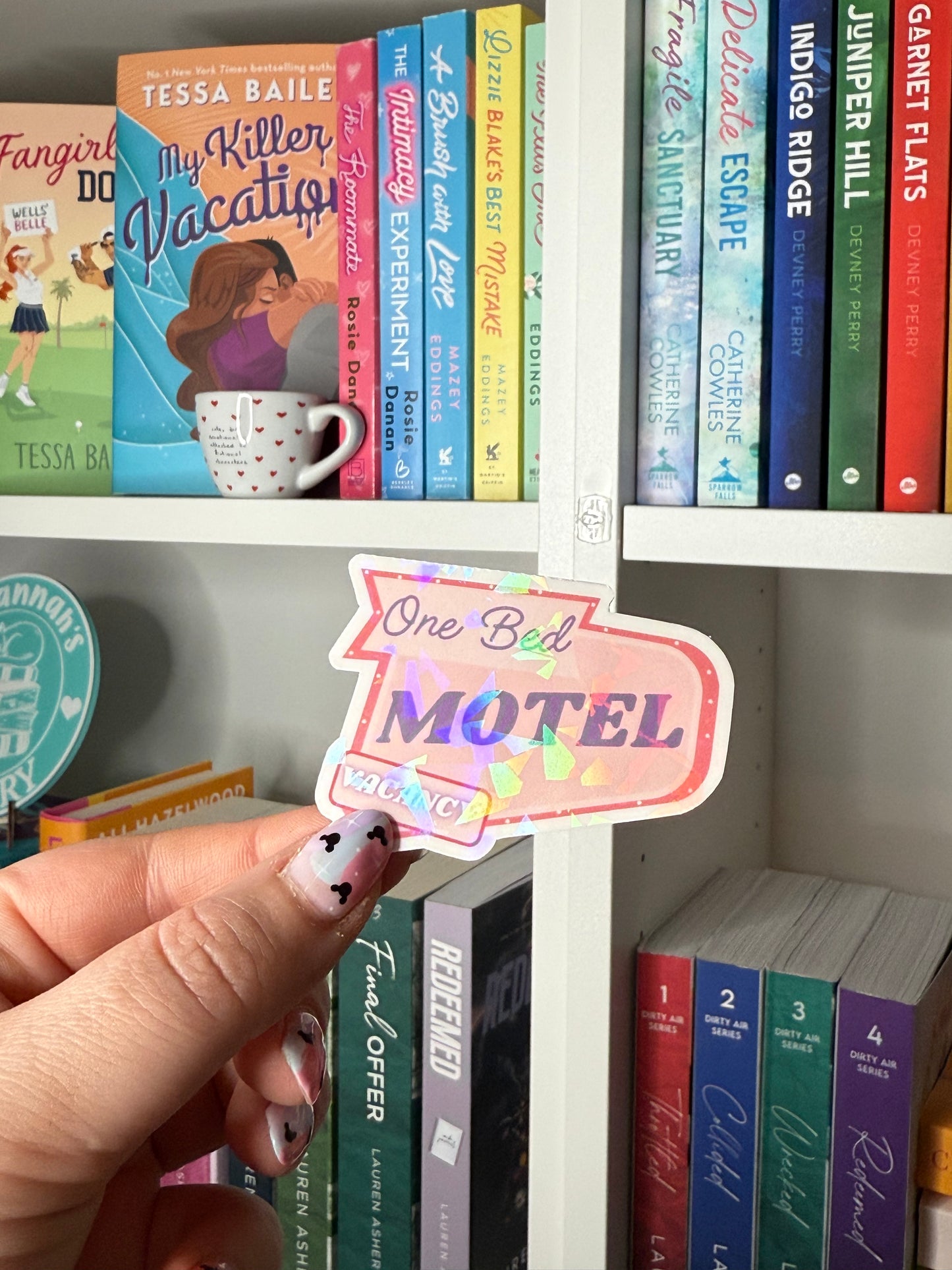 One Bed Motel Sticker