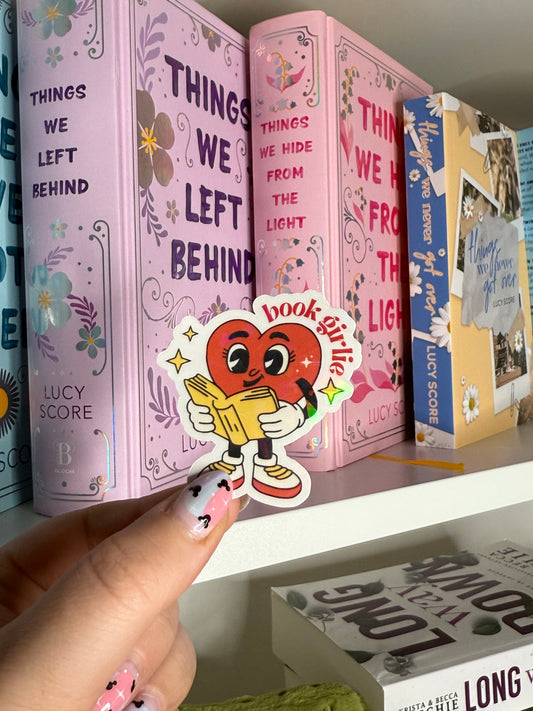 Book Girlie Sticker