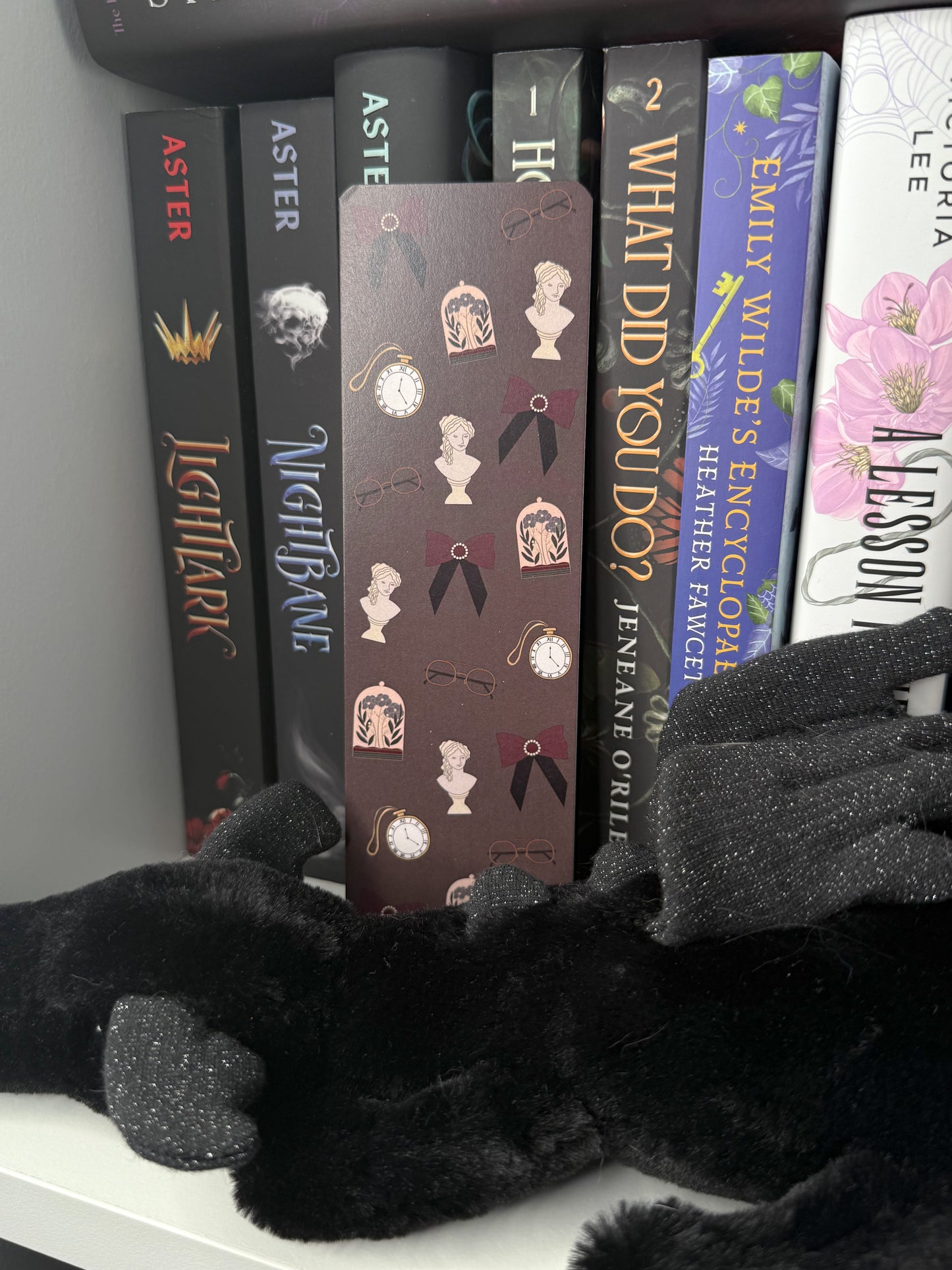 Dark Academia Girly Bookmark