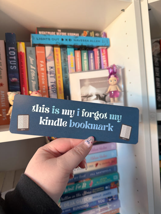 Forgot My Kindle Bookmark